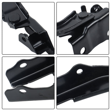 Findmall Set of 2 Hood Hinges Replacement for Impreza Replacement for Impreza 2017-2023 Replacement for 57260FL01A9P SU1236110 57260FL00A9P SU1236111, Black, Easy installation