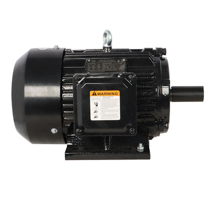 findmall 5 HP Electric Motor 184T Frame 1480/1770RPM 3 Phase Motor General Severe Duty Motor TEFC 50/60Hz 230/460V 1 1/8 Keyed Shaft