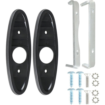 Findmall Bullet Mirror Mounting Kit for select 1970-1981 Camaro, Firebird and Other Models, Left and Right