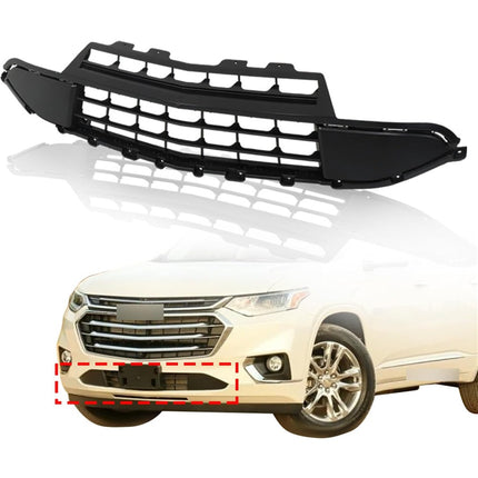 Findmall Black Front Lower Bumper Grille Replacement for Traverse 2018-2020 84402021