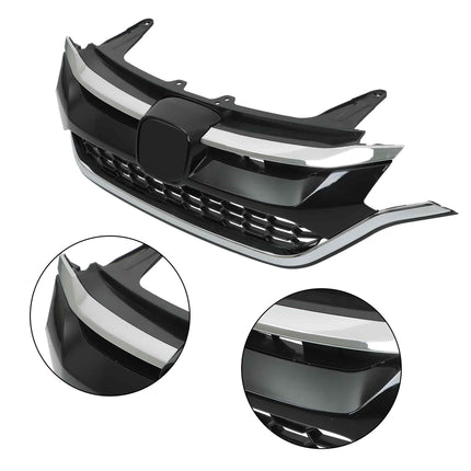 Findmall Front Bumper Grille Honeycomb Mesh Replacement for CRV 2015 2016
