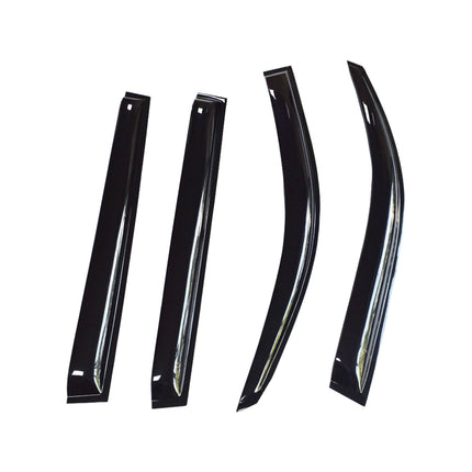 Findmall Side Window Vent Visor Rain Deflector Guard Replacement for 2008-2013 Toyota Highlander