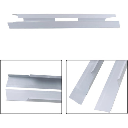 Findmall Outer Rocker Panel Pair for 2007-2017 Ford Expedition, Silver