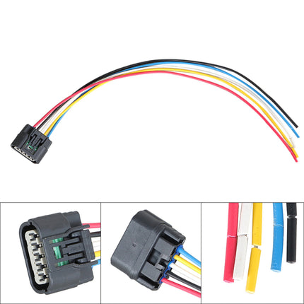 Findmall Connector Plug Wiring Harness 5-Way Extension Replacement for 2016-2019 Civic 1.5L Turbo Charger 49373-07012 K6T52372