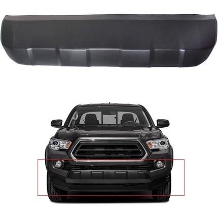 Findmall Front Bumper Valance Lower Skid Plate Panel for 2016‑2020 Toyota Tacoma, Black, Replacement for TO1095205, 5391104210 and B077C14STM