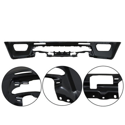 Findmall Paintable Steel Front Bumper Without Parking Sensor Holes for 2019‑2023 Ford Ranger, Replacement FO1002435 KB3Z17757AAPTM