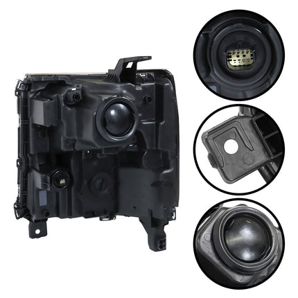 Findmall Headlight Assembly Replacement for Silverado 1500 Left LH Right RH