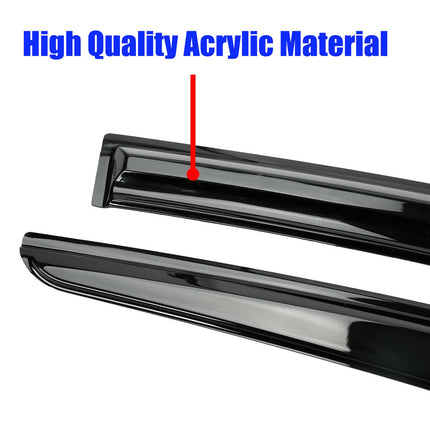 Findmall Window Visors Vent Rain Guard Shade Deflector Replacement for 2014-2020 Infiniti Q50