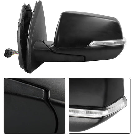 Left Side Side Power Heated Rearview Mirror 15-Wire Connector Replacement for Acadia AT4 SLT DENALI 2020 2021 2022 2023 2024 Replacement for 84443079-PFM