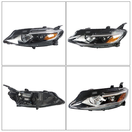 Findmall Driver Side Headlights Assembly Halogen Replacement for Malibu 2019 Housing Chrome Lamp LH 1PC 84494361