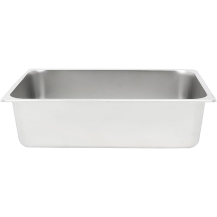 Findmall Stainless Steel Pan 6 Pack 6 Inch Deep | Full Size Pans for Steam Tables, Restaurants, Catering and Industrial Use
