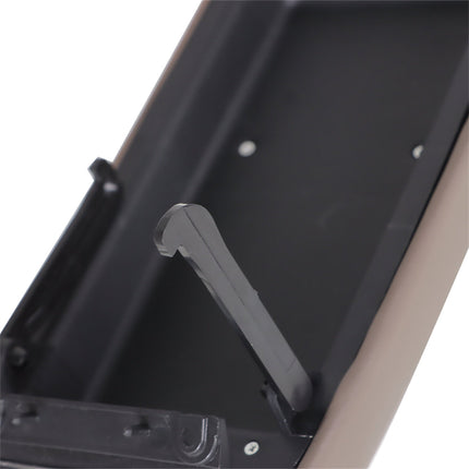 Findmall Oak Tan Leather Center Console Lid & Latch Replacement for 1995-2000 Tacoma 1996-1998 4Runner 5890535040E0