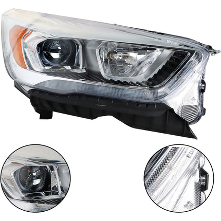 Findmall Headlight Assembly for 2017–2019 Ford Escape Front Right Passenger Side, Replaces GJ5Z-13008-S