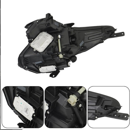 Findmall Passenger Side Headlights Assembly with DRL Replacement for XTS 2018 2019 Housing Black Lamp RH 1PC 84469440 GM2503480
