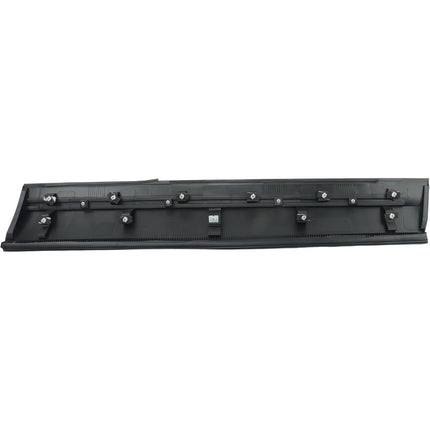 Findmall Front Left Lower Door Molding for 2019-2022 Honda Pilot, Black with Chrome Trim