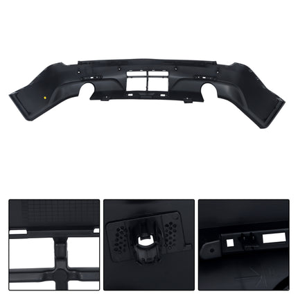 Findmall Rear Lower Bumper Cover for 2018-2021 Chevrolet Traverse, Sensor Holes, Primed