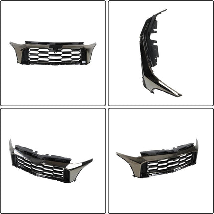 Findmall Chrome and Black Front Upper Bumper Grille Replacement for Equinox ACTIV 2025-2026 26530365