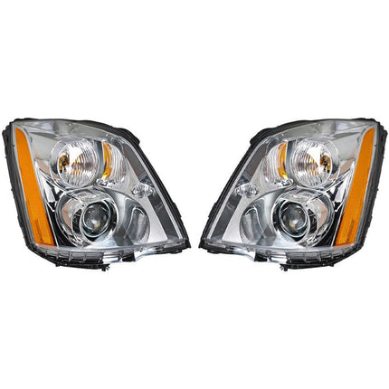 Findmall Headlight Replacement for DTS w/o Ballast Front LH RH