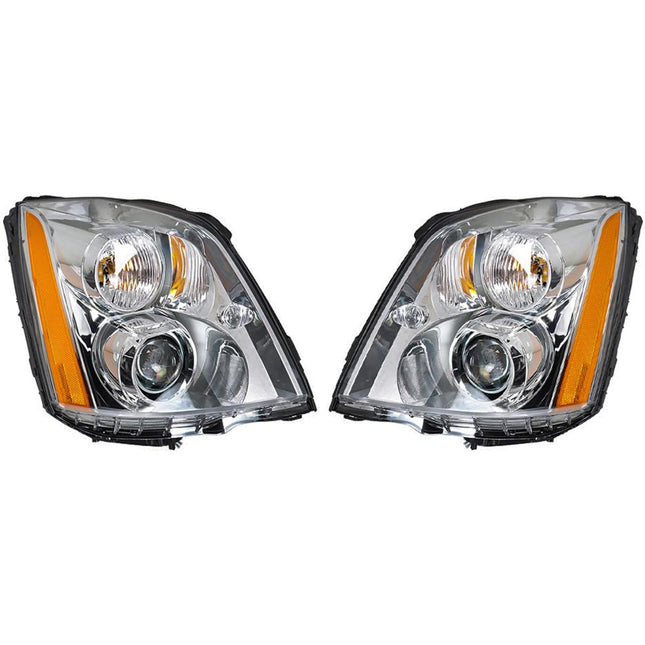 Findmall Headlight Replacement for DTS w/o Ballast Front LH RH