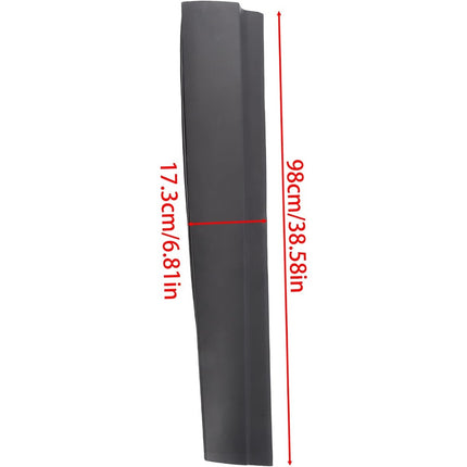 Findmall Front Right Lower Door Molding for 2016-2022 Honda Pilot, Black