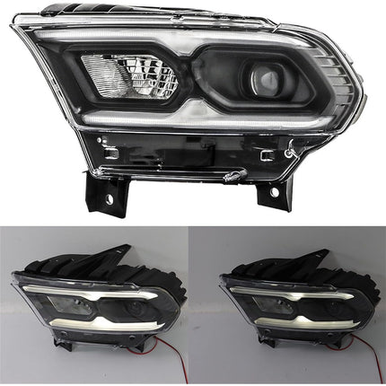 Findmall Headlight Assembly Replacement for Durango w/DRL Front LH