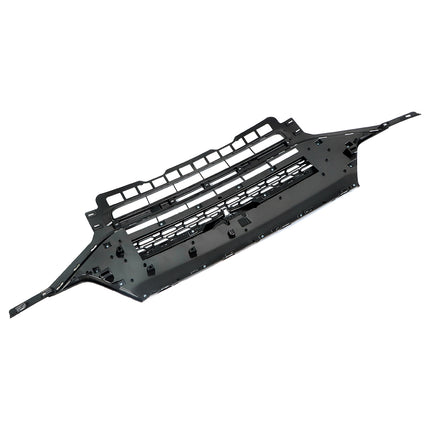 Findmall Front Upper Honeycomb Grille for 2021-2023 Ford Explorer XLT, Black with Chrome Trim