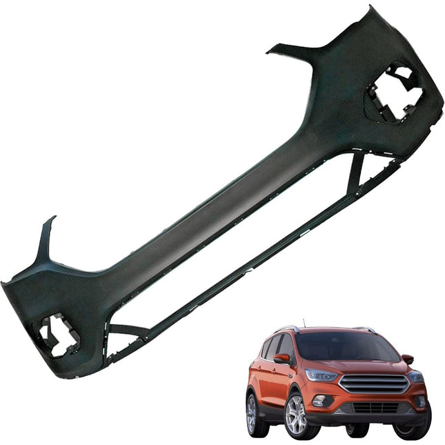Findmall Primed Front Bumper Cover Replacement for 2017-2019 Ford Escape, GJ5Z-17757-A/PTM