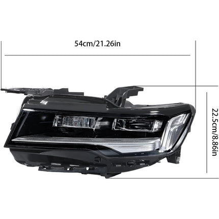 Findmall Headlight Assembly LH Replacement for Escalade Luxury 2021-2024