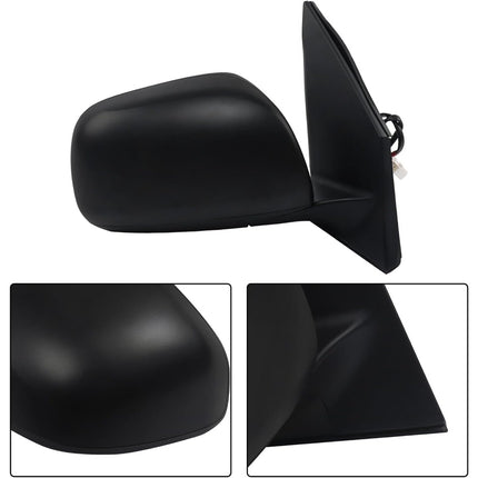 Findmall Power Side Rearview Mirror Heated Replacement for RAV4 2009-2012 Replacement for TO1321264 3-Pin Connector Right Side
