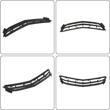 Findmall Textured Black Front Bumper Grille Replacement for Acura MDX 2014-2016 AC1036101