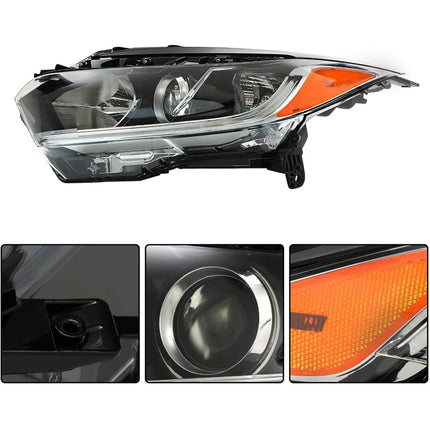 Findmall Headlight Assembly for 2019–2021 Honda HR-V Front Left Driver Side, Replaces 33150-T7A-A31