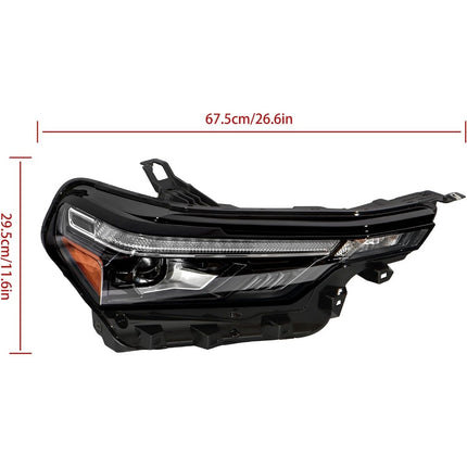 Findmall Headlight Assembly RH Replacement for Colorado 2023-2025