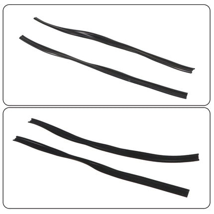 Findmall Door & Window Weatherstrip Seal Kit for Jeep CJ7 & Wrangler YJ, 10-Piece
