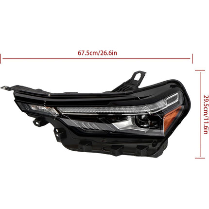 Findmall Headlight Assembly LH Replacement for Colorado 2023-2025