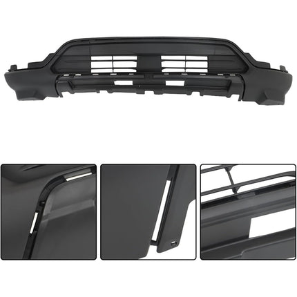 Findmall Front Lower Bumper Cover without Sensor Holes Replacement for 2020-2022 Ford Explorer