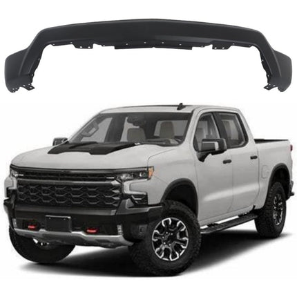 Findmall Front Bumper for 2022‑2023 Silverado 1500, Without Parking Aid Sensor Holes, Replacement for 85103442
