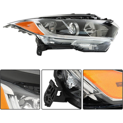 Findmall Headlight Assemblies for 2019–2021 Honda HR-V Front Left and Right, Replaces 33150-T7A-A31 and 33100-T7A-A31