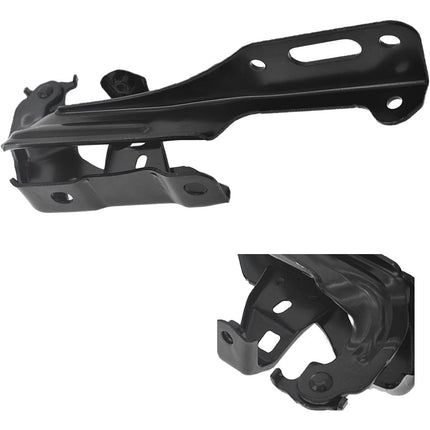 Findmall 2PCS Hood Hinge Set Black Steel Replacement for 2016-2021 Civic 60120TBAA00ZZ 60170TBAA00ZZ HO1236143 HO1236144