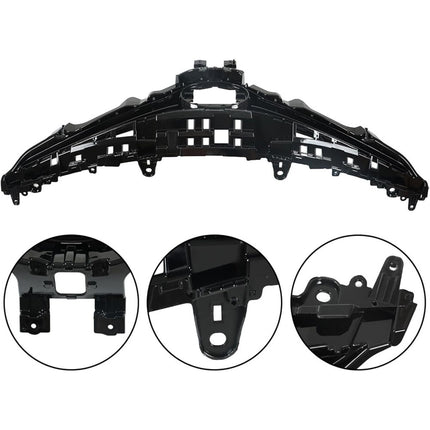 Findmall Front Upper and Lower Grille Set for 2018-2020 Toyota Camry SE XSE, Gloss Black, Without Sensor Holes