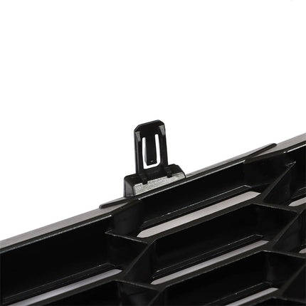 Findmall Front Grille for 2019-2021 Nissan Altima, Black with Chrome Trim