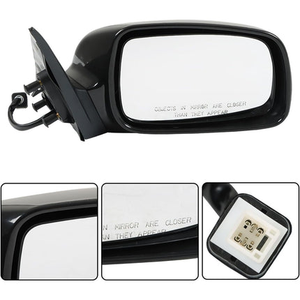 Findmall Exterior Side Mirror Replacement for Camry 2007-2011 Replacement for TO1321214 Right Passenger Side 5-Pin