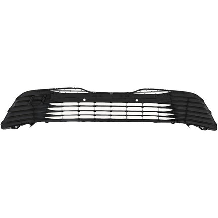 Findmall Front Lower Grille for 2018-2020 Toyota Camry LE XLE, Gloss Black, With Sensor Holes