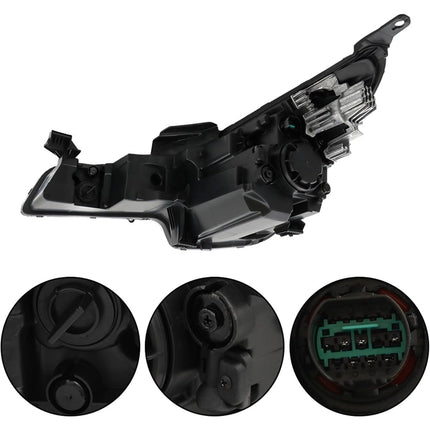 Findmall Headlight Assembly for 2021–2022 Hyundai Elantra Front Right Passenger Side, Replaces 92102-AB000