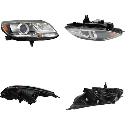 Findmall 1 Pc Headlight Assembly Right Side Replacement for 2013-2015 Malibu/ 2016 Malibu Limited Headlamp RH GM2503400
