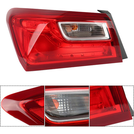 Findmall Outer Tail Light Assembly for 2016–2021 Chevrolet Malibu Rear Left Driver Side, Replaces GM2804122