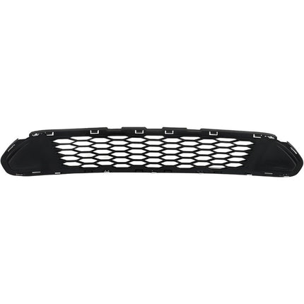 Findmall Front Lower Grille with Chrome Molding Trim Grill Assembly Replacement for 2010 2011 2012 Fusion