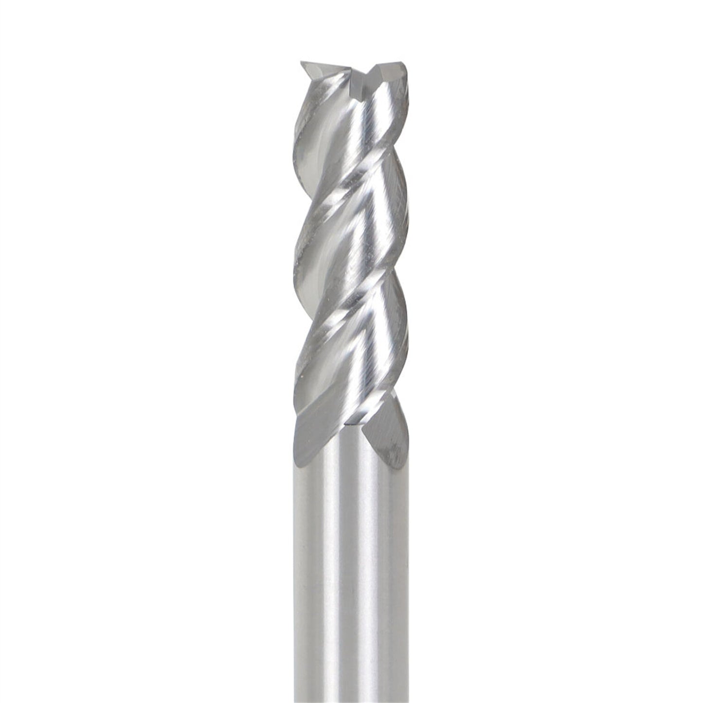 findmall 3Pcs 3/16 Inch Helix Carbide End Mill 3 Flute 9/16 Inch Length of Cut Fit for Aluminum Cut Non-Ferrous Metal Upcut CNC Spiral Router Bit