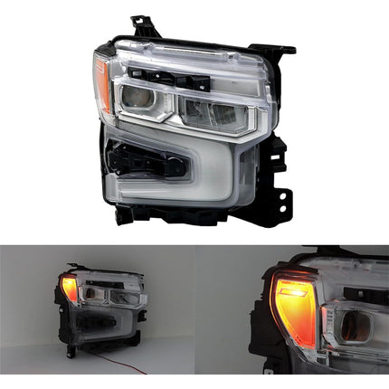 Findmall Headlights Assembly Replacement for Silverado 1500 2022-2024