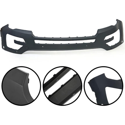 Findmall Front Bumper Cover Replacement for 2016-2017 Ford Explorer Base Limited Platinum Sport XLT