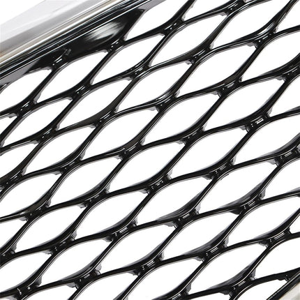 Findmall Front Upper Mesh Grille for 2014-2017 Infiniti Q50, Gloss Black